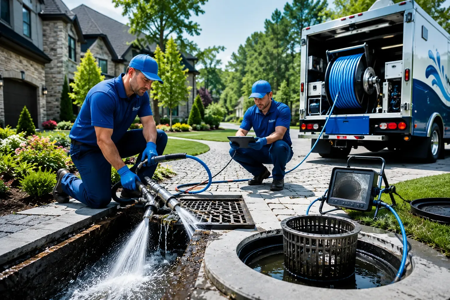 Local outdoor drain cleaning professionals in Evans, CO